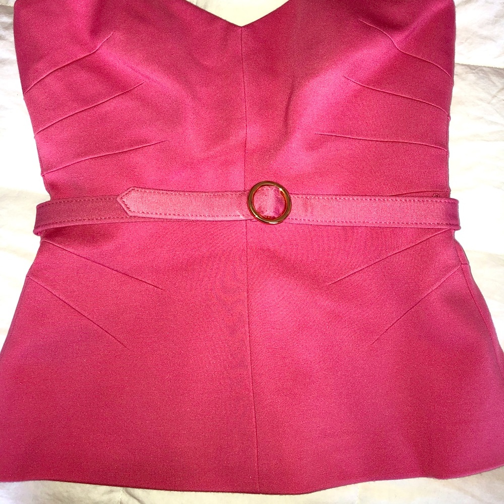 Trina Turk strapless top